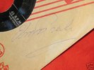 elvis presley autograph on 45 rpm