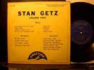 STAN GETZ Volume 2 10