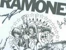 RAMONES - GREATEST HITS - SIGNED BY ALL FOUR - LP