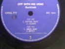 BACKLASH.OFF WITH HIS HEAD.GARGOYLE RECORDS.NWOBHM.EX