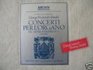 SEALED   HANDEL: CONCERTI PER L'ORGANO ARCHIV 5LP