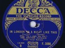 AL BOWLLY with RHYTHM MANIACS (Roy Fox) on DECCA F.3086