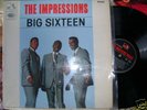 THE IMPRESSIONS LP--BIG SIXTEEN  CLP 1935