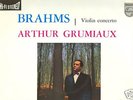 GRUMIAUX BRAHMS VIOLIN CONCERTO PHILIPS HI-FI STEREO