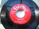 Very RARE Orig R&B HOLLYWOOD FLAMES Lucky Doo Wop 45