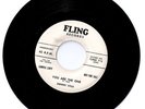 DENNIS VOLK You Are The One 45 on FLING Rockabilly HEAR