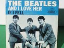 BEATLES AND I LOVE HER IF I FELL 45 CAPITOL 5235 W/ PS