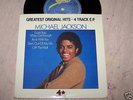 MICHAEL JACKSON 4 SONGS UK EP 45  7 VERY RARE SLEEVE