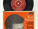 Rick Nelson - One Boy Too Late - Brunswick OE9502 - EP