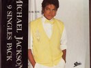 Michael Jackson Singles 9 Pack 45 RPM Bright Red Vinyl
