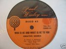 Creative Source - Who Is He And What Is He To (LISTEN)