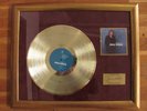 JOHNNY HALLYDAY DISQUE D'OR 1998 N°1616/2000 CERTIFIÉ