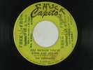 ULTIMATES northern soul 45 JUST BECAUSE YOU'VE GONE....
