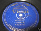 Rare Vintage Arabic 78 Record Victor Female Song