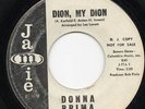 DONNA PRIMA DION MY DION DOO WOP TEEN 45