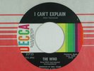 THE WHO 45 I CAN'T EXPLAIN   DECCA