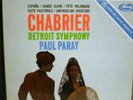 Chabrier  - Paul Paray LP Mercury Living Presence mint