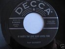 ROCKABILLY Ray Doggett It Hurts The One.... Decca 30295