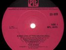THE KINKS ORIG 1967 UK LP THE KINKS LIVE AT KELVIN HALL