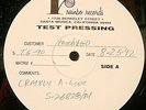 BIG BLACK Bulldozer SHELLAC RAPEMAN TEST PRESSING