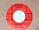 RARE 1960 ALAN RIDDLE ROCKABILLY 45 THE MOON IS CRYING