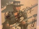 STEVIE RAY VAUGHAN - TEXAS FLOOD - AUTOGRAPHED LP -