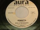 Rick & the Ravens Promo 45 Aura Ray Daniels HEAR