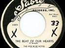 DOO-WOP 45 THE FIVE BLUE NOTES Beat Of Our Hearts SABRE