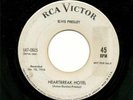 ELVIS PRESLEY**HEARTBREAK HOTEL RCA447-0605*PROMO-L K