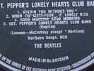 BEATLES SGT PEPPER MONO MISPRESS A DAY IN THE LIFE
