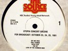 TODD RUNDGREN UTOPIA Live '81 Albany, NY 2LP promo