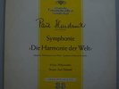 DGG LPM 18181 HINDEMITH HARMONY SYMPHONY 11/61 TULIP NM