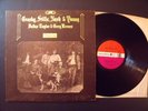 CROSBY STILLS NASH & YOUNG DEJA VU  red plum Lp ex