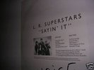 L.R. SUPERSTARS Sayin It RARE modern soul LP LISTEN