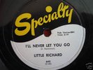 LITTLE RICHARD 78 rpm rock and roll record.. specialty