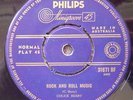 CHUCK BERRY ORIGINAL AUS PHILIPS 45 ROCK AND ROLL MUSIC