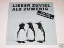 Zickzack - Lieber Zuviel Als Zuwenig - Kosmonautentraum