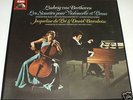JACQUELINE DU PRE Beethoven Cello Sonatas EMI 3-LP set