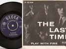 THE ROLLING STONES THE LAST TIME DANISH EXPORT 45+PS 65