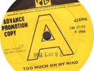 GATES OF EDEN/ KINKS rare 1966 UK 45 rare DEMO/PROMO
