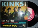KINKS / SET ME FREE / EP / ORIGINAL