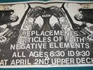 REPLACEMENTS Articles Of Faith FLYER 1982 punk MPLS