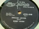 Bobby Darin 78 Atco Dream Lover R/R