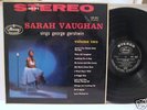 Sarah Vaughan - Sings George Gershwin Vol 2 UK LP RARE