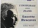 Honegger Piano Works Lucette Descaves Versailles