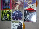 THE CRAMPS SINGLES  METEORS DEMENTED MAD SIN RAMONES C