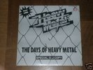 IRON MAIDEN / The Days Of Heavy Metal  Japanese PROMO