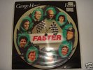 GEORGE HARRISON -FASTER-RARE PICTURE DISC DARK HORSE 79