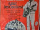 ELVIS PRESLEY AFFICHE SALUT LES COUSINS 160 X 120 RARE