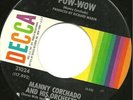 MANNY CORCHADO 45 POP-WOW rare orig latin funk boogaloo